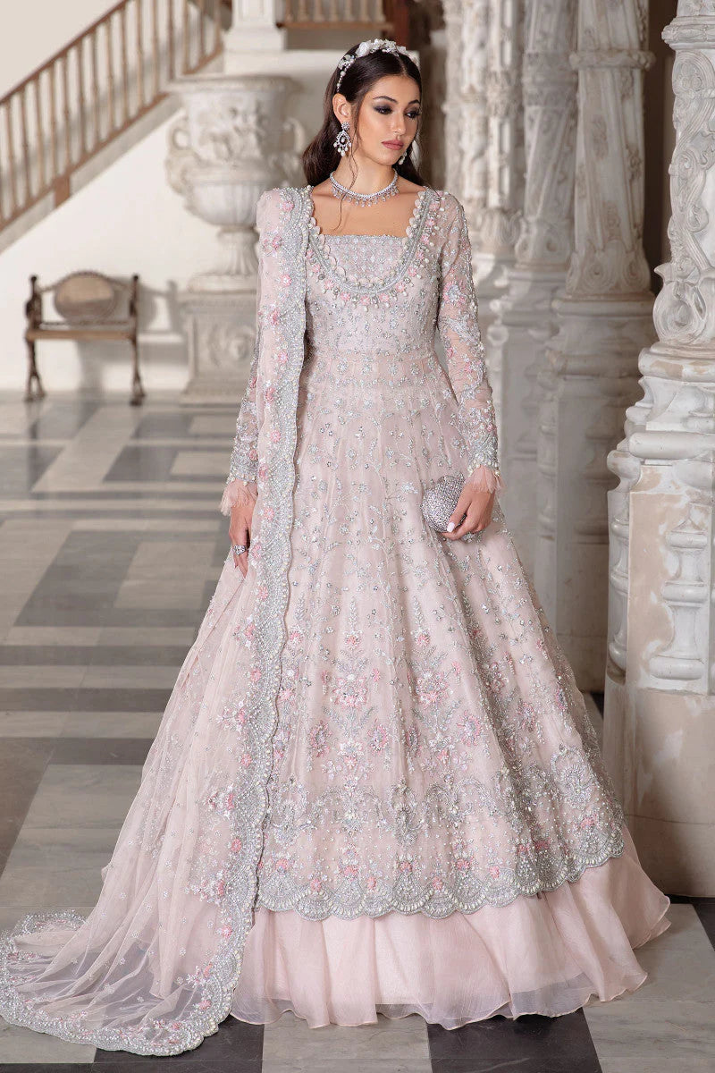 Maria.B MC-42- Wedding Collection-Couture-Pale Pink