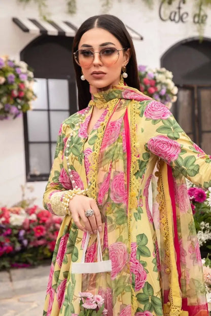 Mariab-M.Prints - Summer’24 Unstitched Suit-Lawn