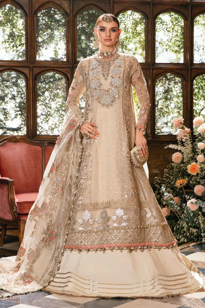 Mbroidered by Maria.B. Embroidered Organza Suit with Embroidered Organza Dupatta